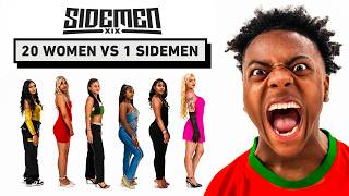 20 WOMEN VS 1 SIDEMEN SPEED EDITION [upl. by Anived]