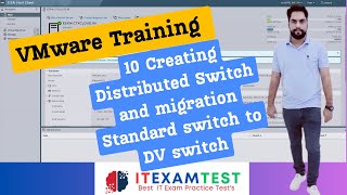 VMware Training 10 Creating Distributed Switch and migration Standard switch to DV switch [upl. by Bolling25]