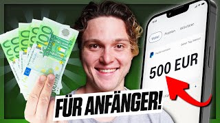 Die 4 FAULSTEN Wege um online Geld zu verdienen 500€Tag als Anfänger [upl. by Danforth]