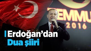 Cumhurbaşkanı Erdoğandan Dua şiiri [upl. by Eelahs]