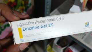 Lignocaine hydrochloride Gel IP  zelcaine Gel 2 use in Hindi language [upl. by Ranip]