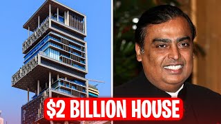 World Most Expensive Mukesh Ambanis House 2 Billion  Top Tier Lists [upl. by Raye]