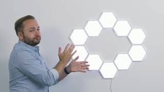 How to Install Govee Glide Hexa Light Panels [upl. by Irovi]