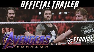 WWE Avengers Endgame  Official Trailer [upl. by Vena761]