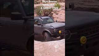 Can a Base Bronco with Sasquatch take on Moab Offroad fordbronco overlanding offroading 4x4 [upl. by Fevre]