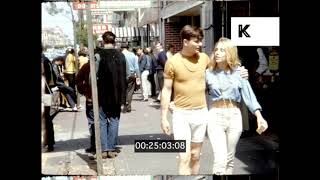 Late 1960s Haight Ashbury Hippie Community San Francisco HD [upl. by Godfree]