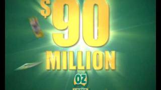 OZ Lotto Biggest Ever 90 Million Jackpot [upl. by Mikol]