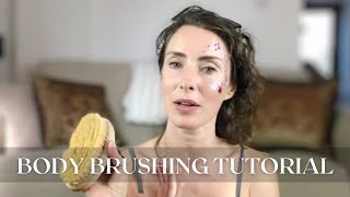 Complete Body Brushing Tutorial Boost Lymphatic Drainage and Rejuvenate Skin [upl. by Ferrick811]