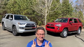 4Runner Battle 2021 4Runner SR5 vs Limited I compare and you decide [upl. by Placida]