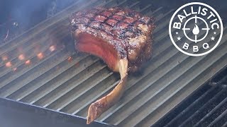 The Best Way To Cook A Tomahawk Ribeye  How To Cook a Cowboy Cut Steak [upl. by Acirfa]