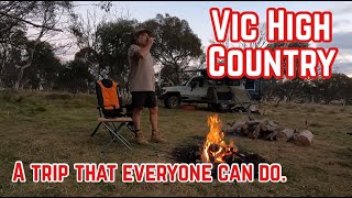 Vic High Country  4x4  High Elevation Camping  Howitt Hut [upl. by Demetra]