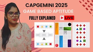 CAPGEMINI  Game based aptitude  Fully explained  Actual questions capgemini placement gameplay [upl. by Sert]