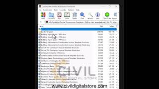 💥Construction Invoice amp Quotation Format⬇️Download civilengineering excel [upl. by Smoht]