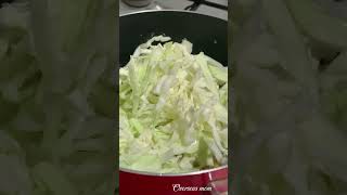 Stir fry cabbage carrots and egg  food youtubeshorts shortvideo shortsfeed uae cooking [upl. by Roma382]