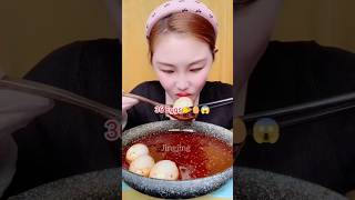 Eating ChallengeChinese Eating Eggs shorts foods eating trending mukbang eatingvideos [upl. by Ahsieyn]