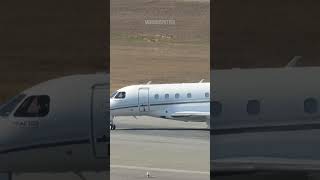 Embraer EMB545 Praetor 500 PSFPG no Aeroporto da Pampulha [upl. by Neelhsa]