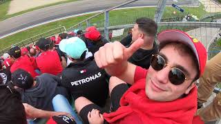 F1 Imola 2022  Fan View  Saturday Sprint Race [upl. by Eeldivad]