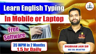 How to learn typing for free in mobile or desktop [upl. by Ahseirej]