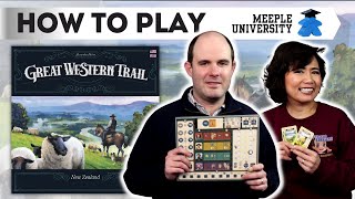 Great Western Trail New Zealand  How to Play with Tips [upl. by Blanchard160]