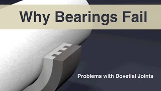 Bearing failure caused by dovetail babbitt joints [upl. by Fitz9]