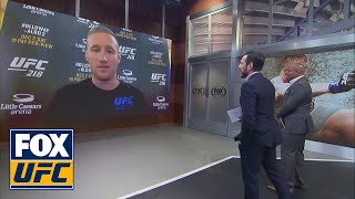 Justin Gaethje talks about his upcoming fight with Eddie Alvarez  UFC Tonight [upl. by Nilek]