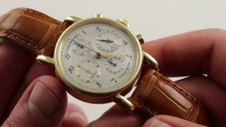 Chronoswiss Chronometer Calendar Ref CH 7521 Watch Review [upl. by Daht]