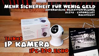 7links IPC390echo PanTiltIPÜberwachungskamera mit Full HD WLAN Nachtsicht [upl. by Phonsa47]