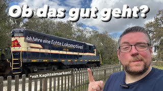 Ich fahre eine ECHTE Lok ob das gut ging [upl. by Atsev]