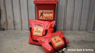 Hazchem spill kits  Global Spill amp Safety [upl. by Ennovihs]