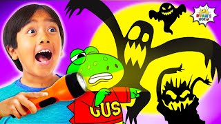 Ryan Learns How to Make Spooky Stories and Crafts Funny Halloween Stories and Education [upl. by Eelnayr713]