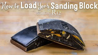 How to Load Sandpaper into a Sanding Block [upl. by Neyr]