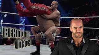 Antonio Cesaros Unreal Feat of Strength  WWE Behind The Match [upl. by Lletnohs]