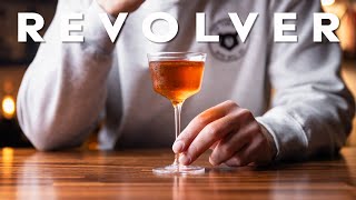 The REVOLVER  a bourbon lovers coffee cocktail 3 ingredients [upl. by Nuhsed]