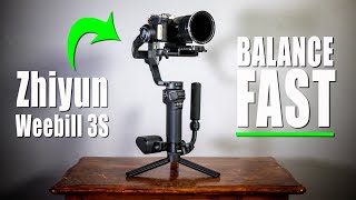 Zhiyun Weebill 3S Tutorial  Balancing Gimbal For Beginners [upl. by Olney]