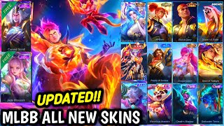 ALL 30 UPCOMING NEW SKIN amp EVENT RELEASE DATE IN MOBILE LEGENDS 2024  MLBB [upl. by Arlyne609]