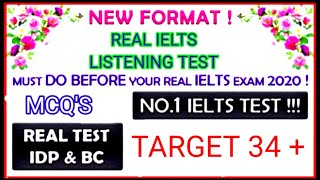 IDP AND BC IELTS LISTENING TEST 2020  BORGHEIMER LANGUAGE COURSES INFORMATION [upl. by Nahtaneoj488]