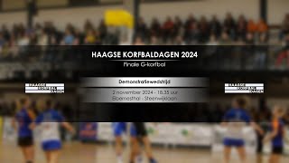 Haagse Korfbaldagen Gkorfbal Demonstratiewedstrijd [upl. by Anoerb198]