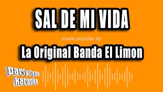 La Original Banda El Limon  Sal De Mi Vida Versión Karaoke [upl. by Dayna556]