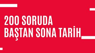 200 SORUDA BAŞTAN SONA TARİH [upl. by Muhammad]