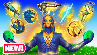 I Found ALL GOD MYTHICS in ONE GAME Fortnite [upl. by Rosane536]