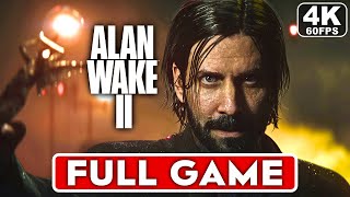 ALAN WAKE 2 Gameplay Walkthrough Part 1 FULL GAME 4K 60FPS PC ULTRA  No Commentary [upl. by Yonit]