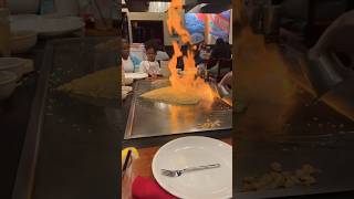 Benihana Flames Hit Different [upl. by Ardnoik812]