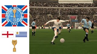 FIFA WORLD CUP ENGLAND 1966  England vs Uruguay Group A  Matchday 1 WembleyStadium [upl. by Aronow882]