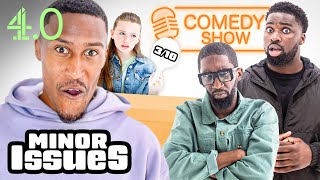 Savage Kids RATE Comedians  Minor Issues  channel40 [upl. by Dimmick78]