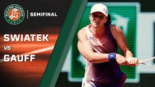 French Open 2024 Iga Swiatek sweeps through Coco Gauff in semifinal  NBC Sports [upl. by Arikahc875]