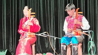 Performance by Tibetan kids TIPA 2nd Cultural Immersion Summer Course 2024 [upl. by Sabino]