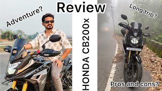 HONDA CB200X Review  IS IT WORTH IT adventurebike honda hondacb200x ridercommunity bikelover [upl. by Nakasuji]