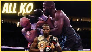 TOUS LES KO DE LAWRENCE OKOLIE quotTHE SAUCEquot 🥊💥180 [upl. by Kerr]