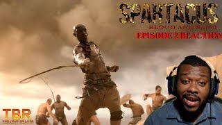 SPARTACUS REACTION BLOOD AND SAND SEASON 1 EPISODE 2 [upl. by Ihtraa]