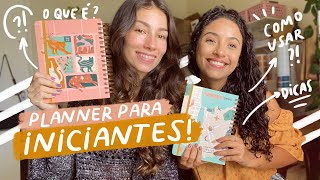 PLANNER PARA INICIANTES  O que é e como usar [upl. by Tandy377]